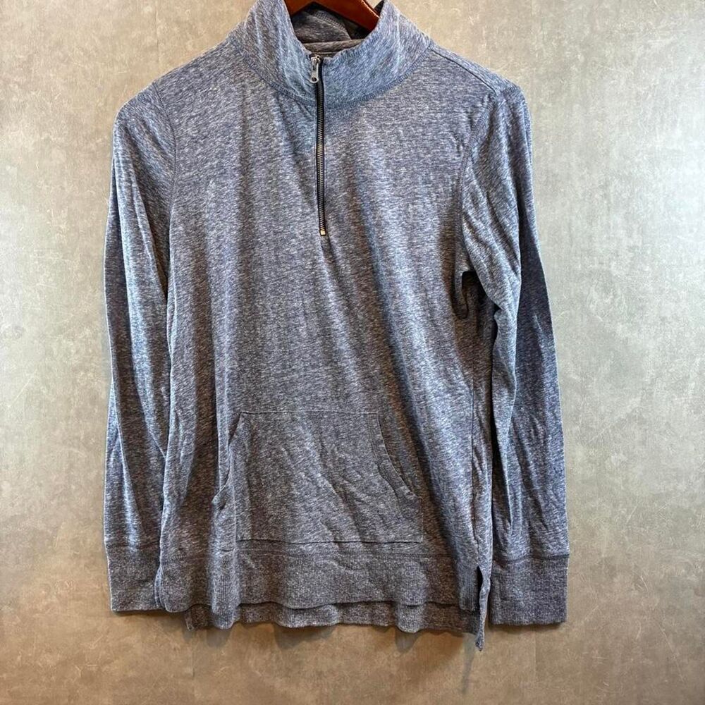 Aerie Women's Grey and Blue Sweatshirt